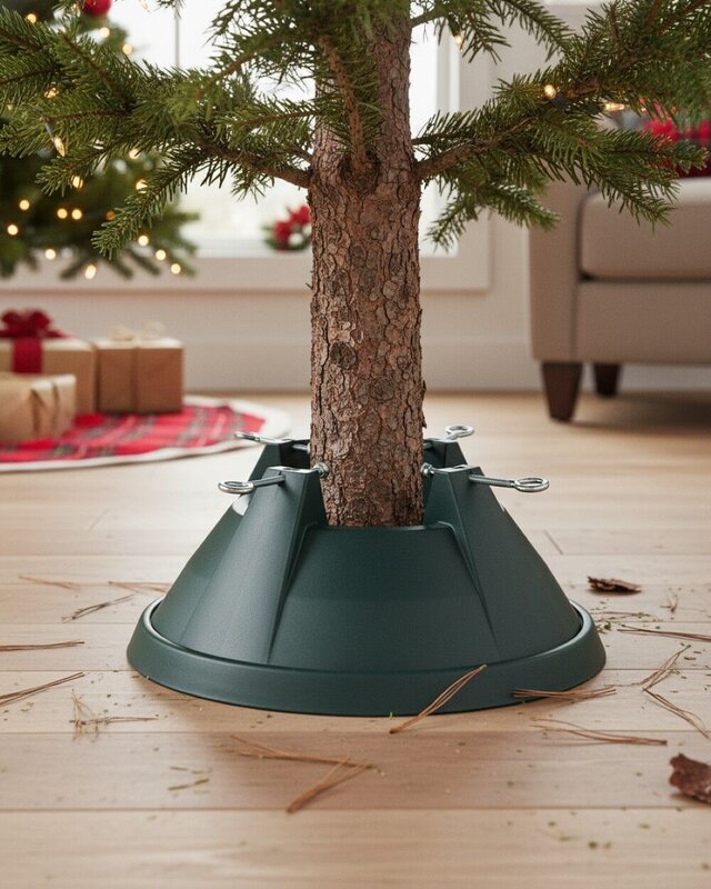 Extra Large Real Christmas Tree Stand 3.3L | For Live Trees Up To 2.8m Trees — image 3