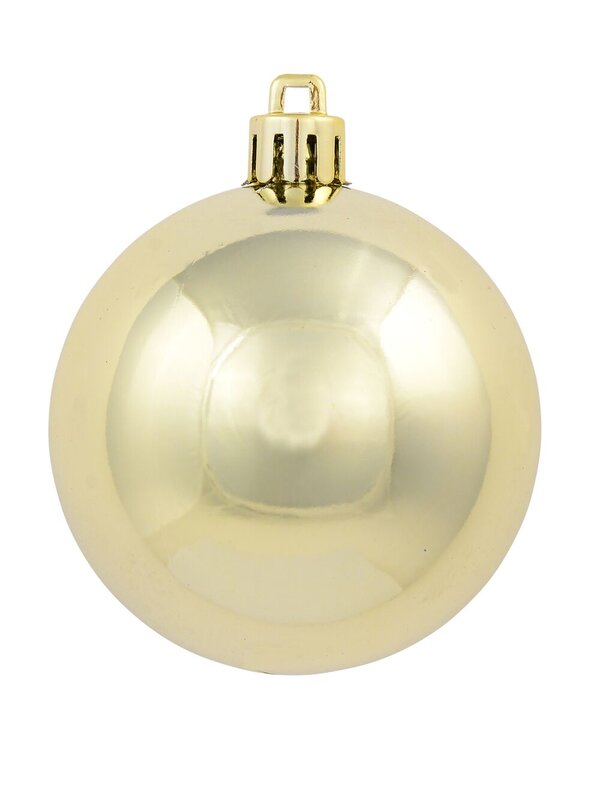 Gold Matte, Metallic & Glitter Baubles - 12 x 60mm — image 3