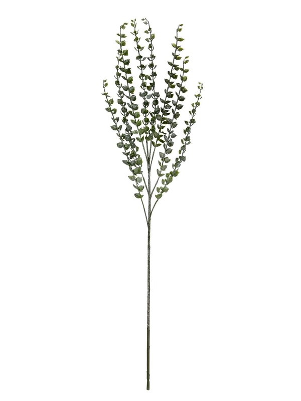 Green Baby Blue Eucalyptus Leaves Decorative Christmas Spray Stem - 80cm — image 2