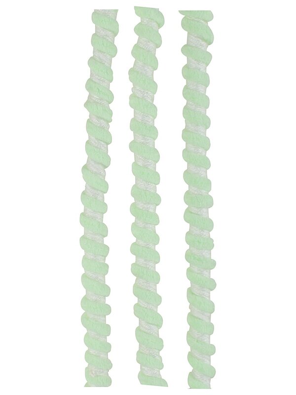 Green & White Candy Swirl Whimsical Monumental Wired Garland | 1.3m — image 3