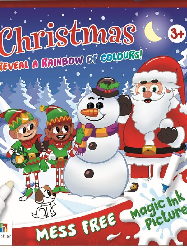INKredibles Mess-Free Christmas Colouring Book & Magic Ink — image 5