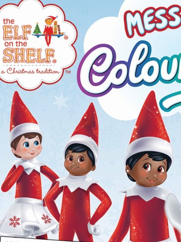INKredibles Mess-Free The Elf On A Shelf Colouring Activity Book — image 2