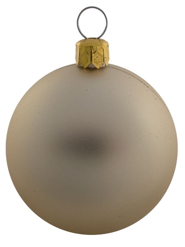 Metallic, Matt & Glittered, Chocolate, Copper & Gold Baubles - 12 x 60mm — image 8
