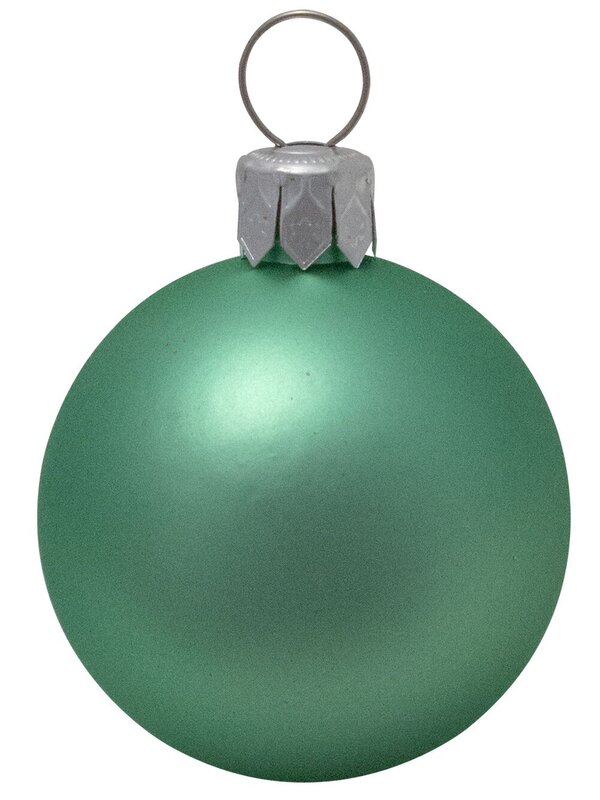 Metallic, Matte, & Glittered Pink, Peppermint & Gold Baubles - 20 x 40mm — image 6