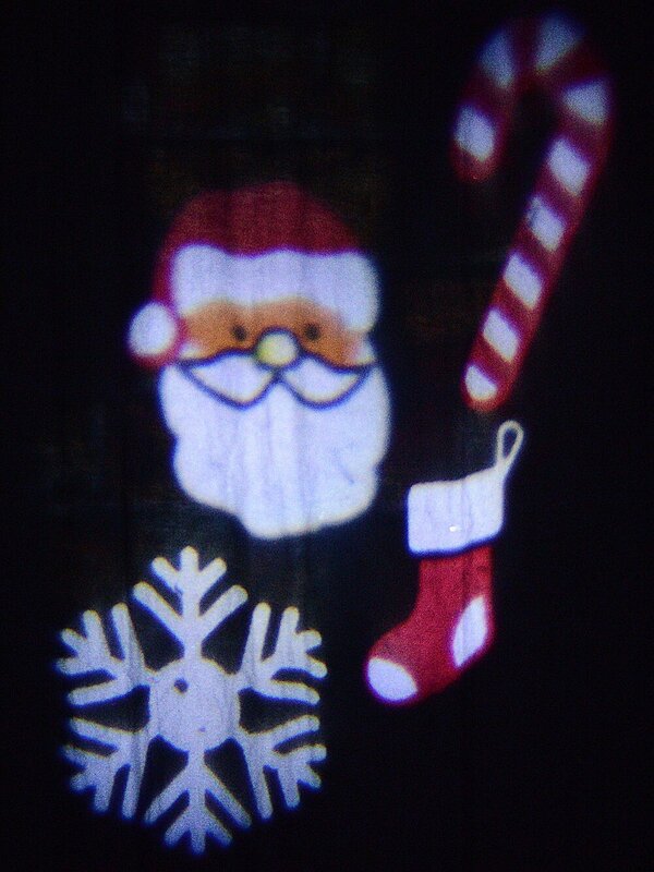 Moving Christmas & Party Icons LED Garden Laser Projector Light | 20m x 20m — image 5