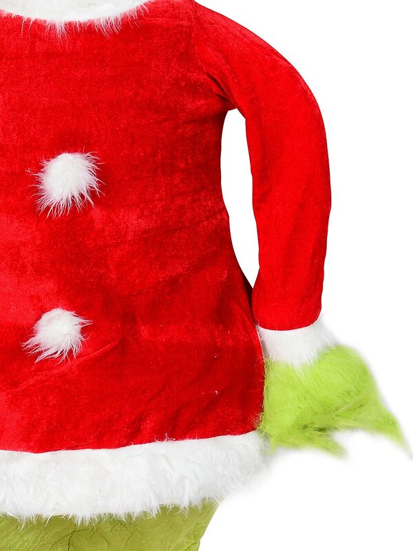 Mr Grinch Life Size Hip Swinging, Talking & Singing Christmas Animation - 1.7m — image 5