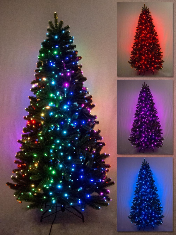 Multi Colour & Function Dancing Light Fibre Optic Tree - 1.8m — image 10