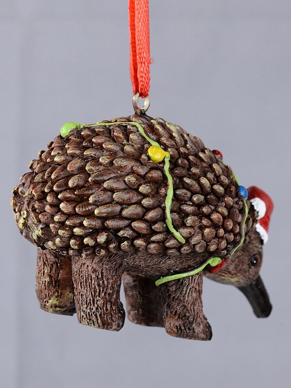 Native Echidna With Fairy Lights Whimsical Essential Ornament | 80mm — image 4