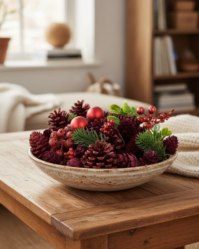 Natural Red Pinecone & Festive Botanical Mix | 130g — image 2
