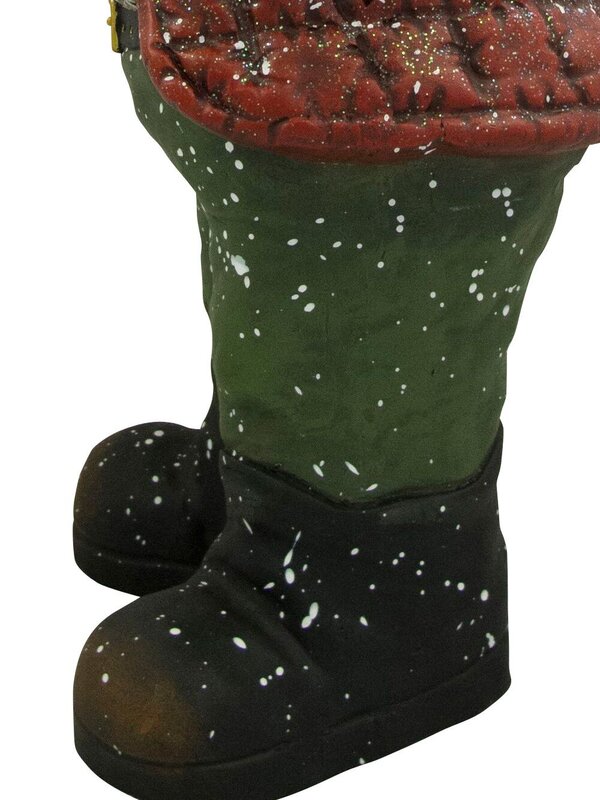 Nordic Resin Reindeer Decor Holding Tree & Gift - 62cm