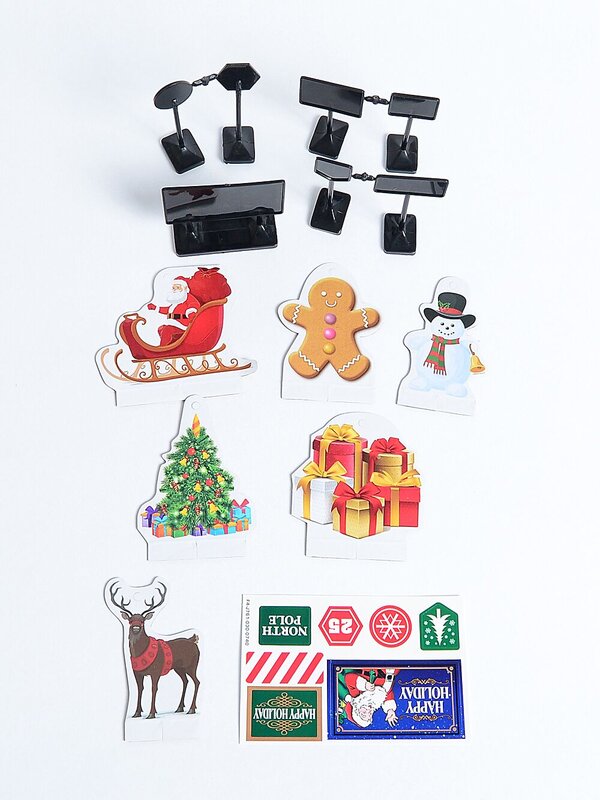 North Pole Express Christmas Train Set with Remote Control - 35 Piece Set — image 7