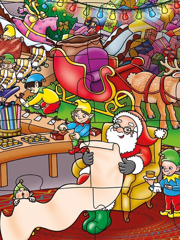 Orchard Toys Christmas Eve Box With Game, Colouring Book & 30 Piece Puzzle — image 5