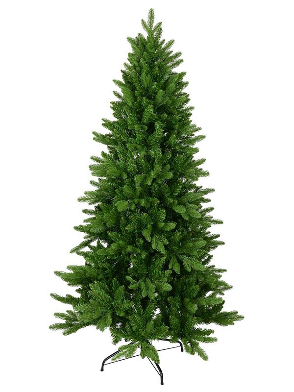 Pre-Lit Aspen Pine Christmas Tree With 350 LED Lights & 1181 Tips - 2.3m