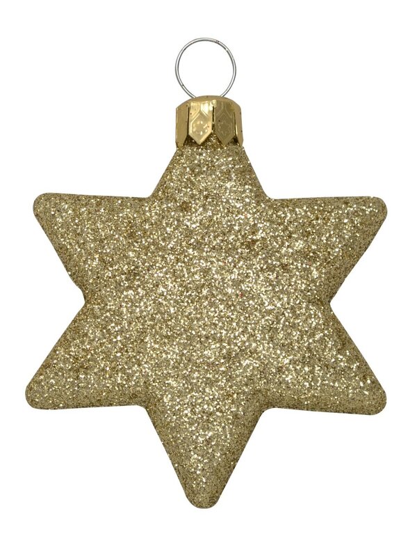 Red & Gold Bauble & Star Decorations - 34 x 60mm Bauble & 16 x 65mm Star — image 9