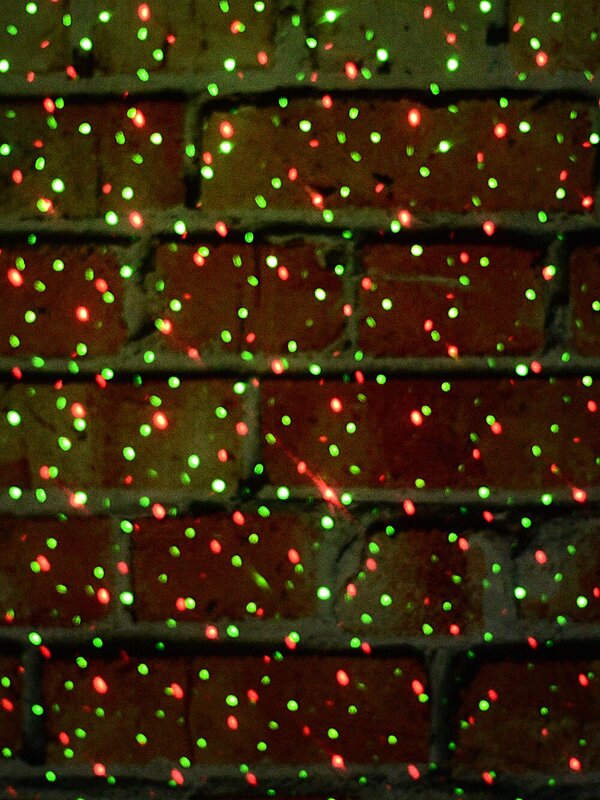 Red & Green Dot Starry Night LED Christmas Garden Laser Light |  5m x 5m — image 2