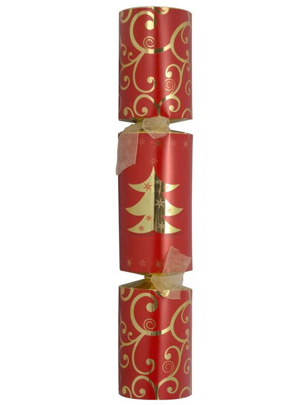 Red & Purple With Gold Tree Bon Bons - 10 x 36cm — image 3