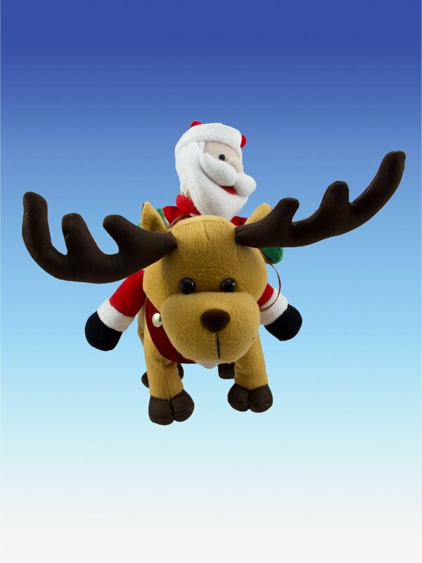 Santa Riding Reindeer Animation - 27cm — image 4
