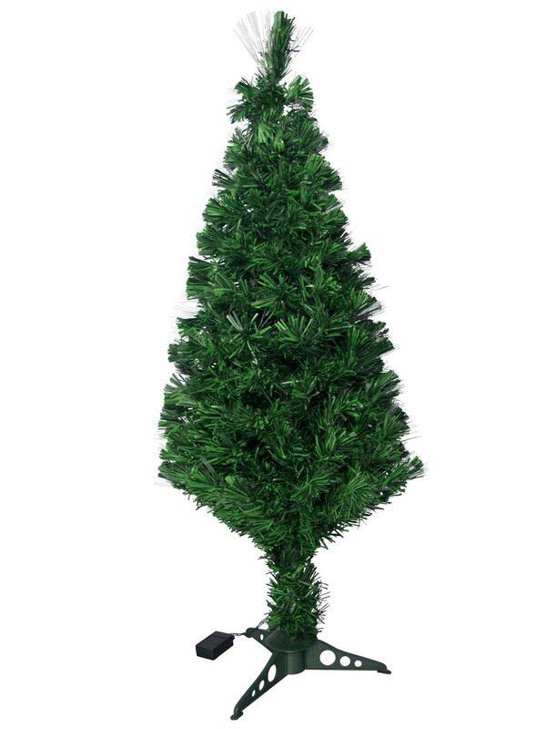 Vibrant LED Multi Colour & Cool White Fibre Optic Tree - 1.2m — image 4