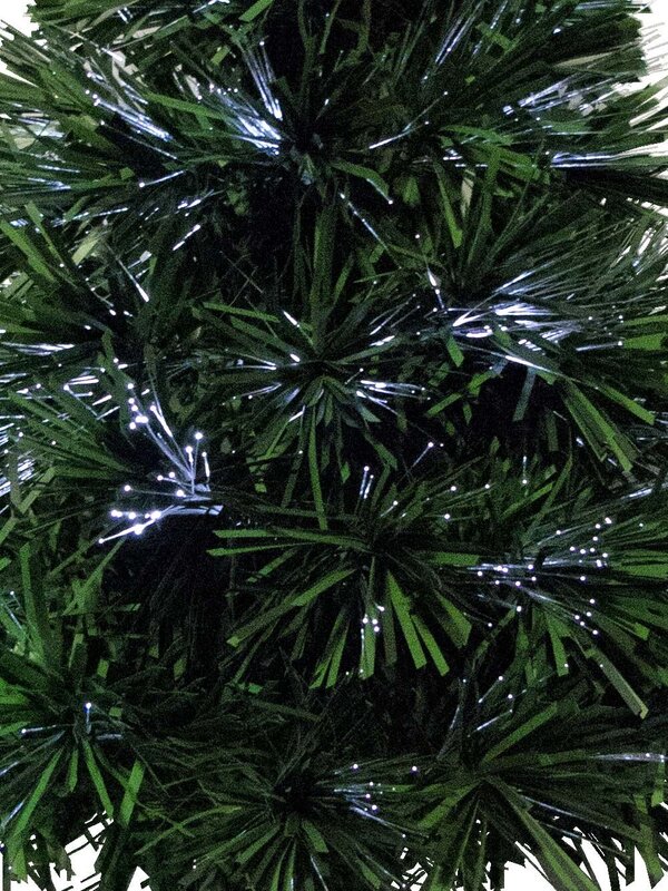 Vibrant LED Multi Colour & Cool White Fibre Optic Tree - 65cm — image 6