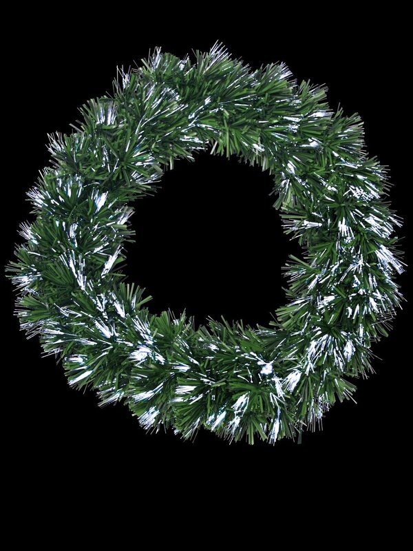 Vibrant LED Multi Colour & Cool White Wreath - 60cm — image 5