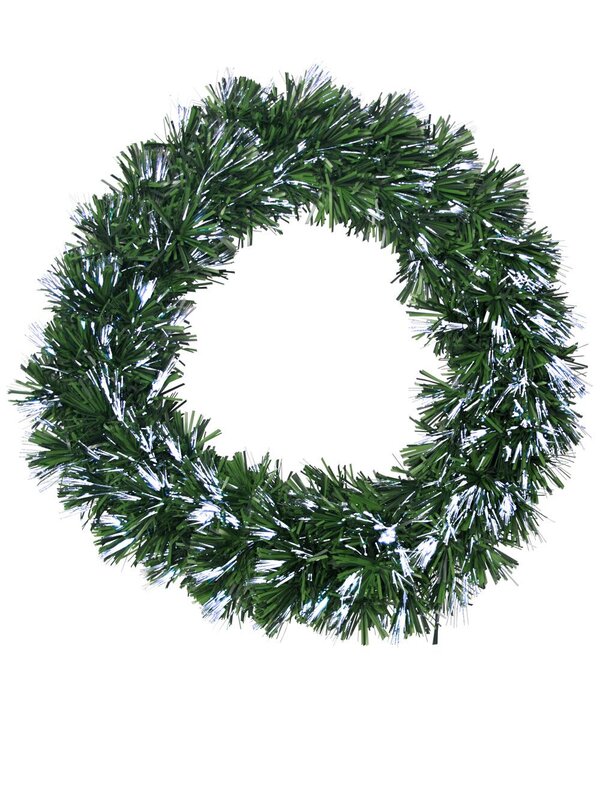 Vibrant LED Multi Colour & Cool White Wreath - 60cm — image 3