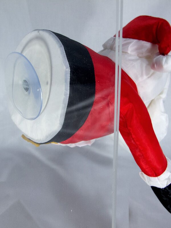 Window Crashing Santa With Kicking Legs Animation - 60cm — image 7