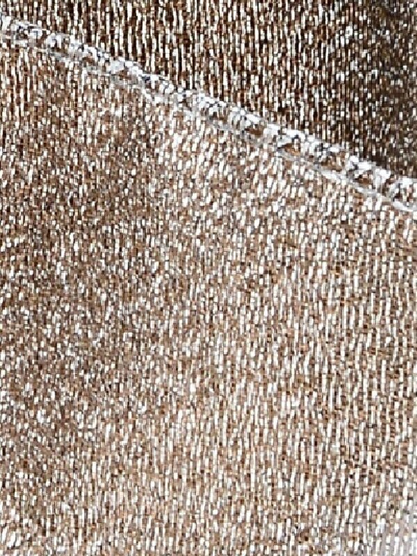 Wired Pink Sheer Ribbon With Silver Glitter Highlights | 3m x 63mm — image 3