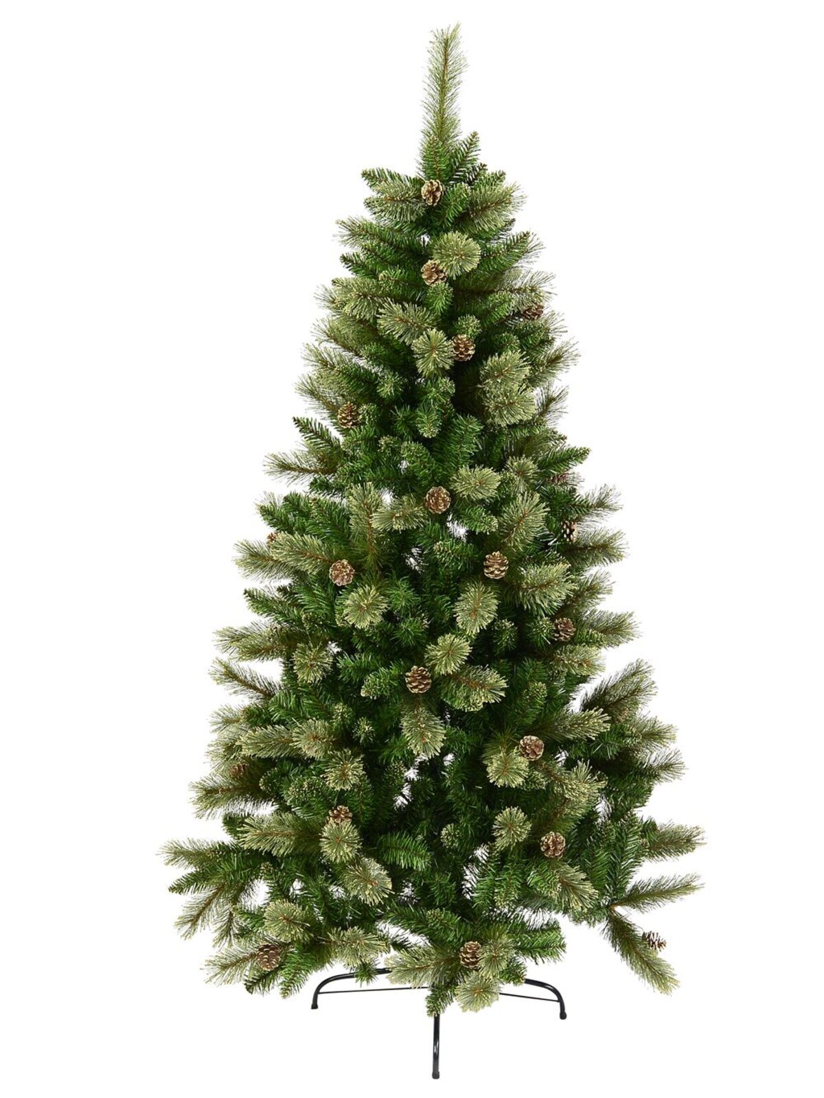 1.8m Dawn Dew Artificial Christmas Tree | 616 Tips & 43 Pine Cones