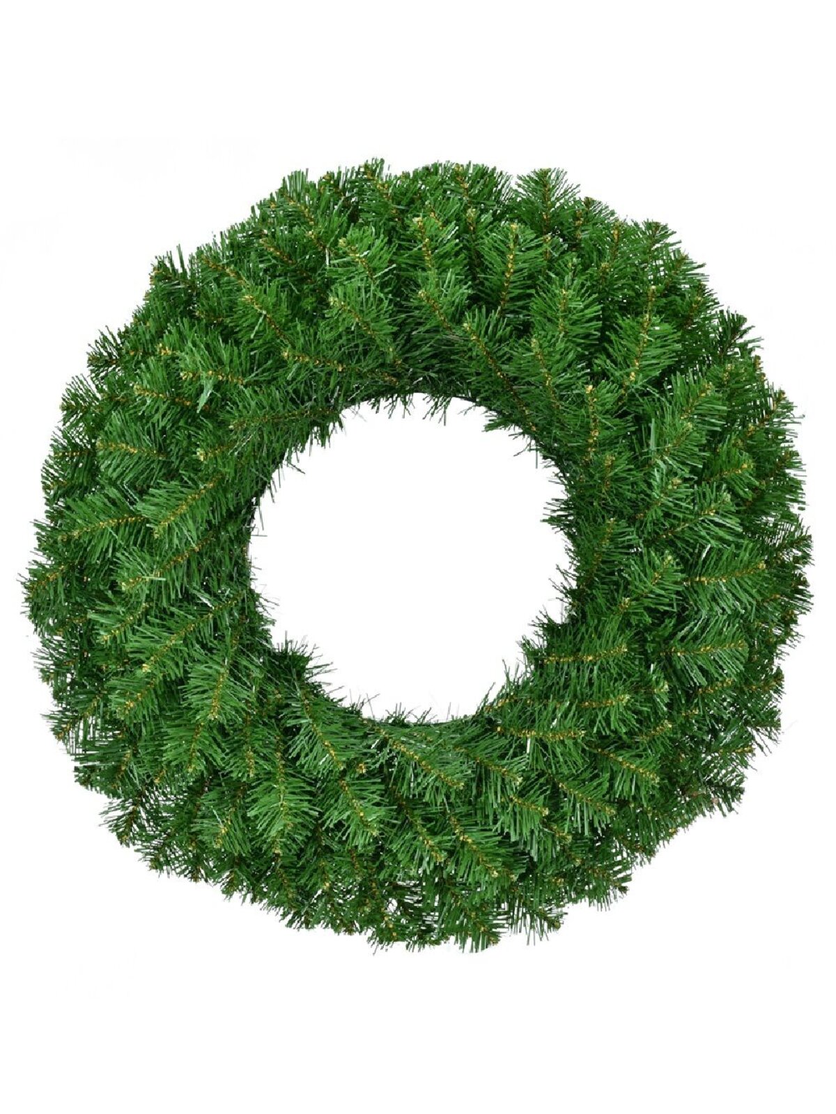 58cm Balsam Fir Evergreen Christmas Wreath | High Density 200 Tips