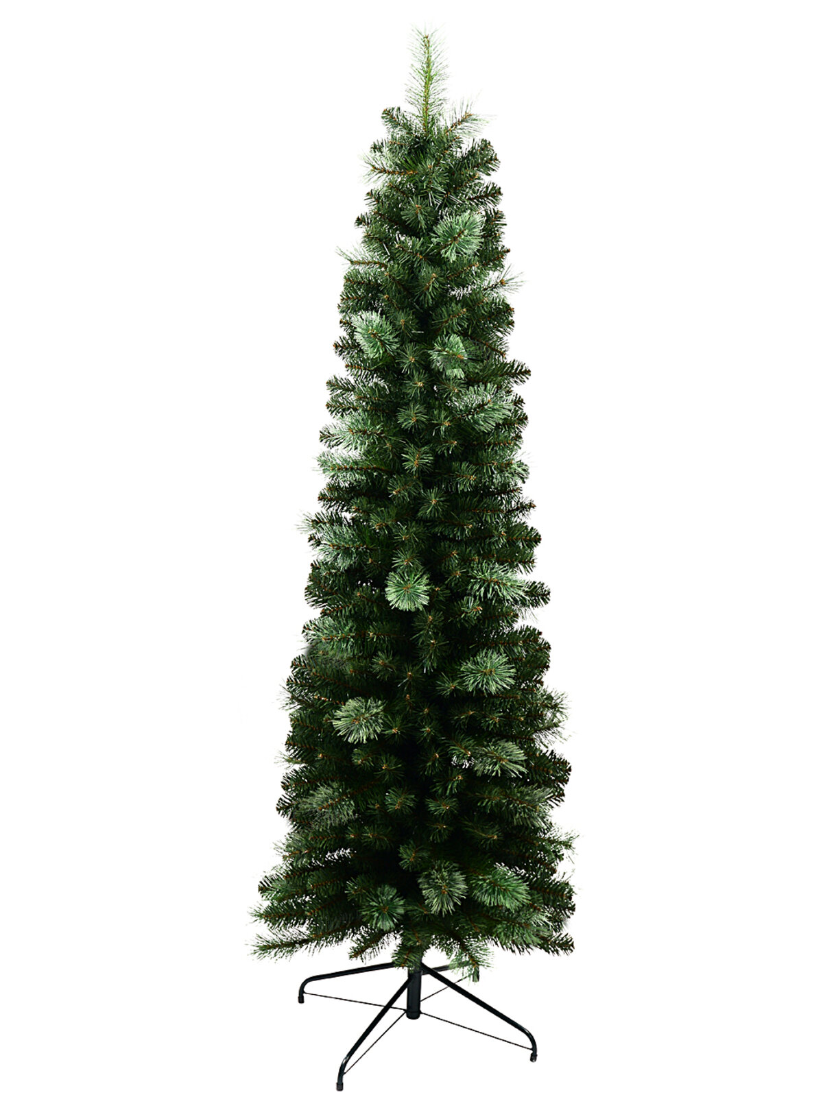 2.3m Montane Pencil Slim Cashmere Dual Tip Christmas Tree | 691 Tips