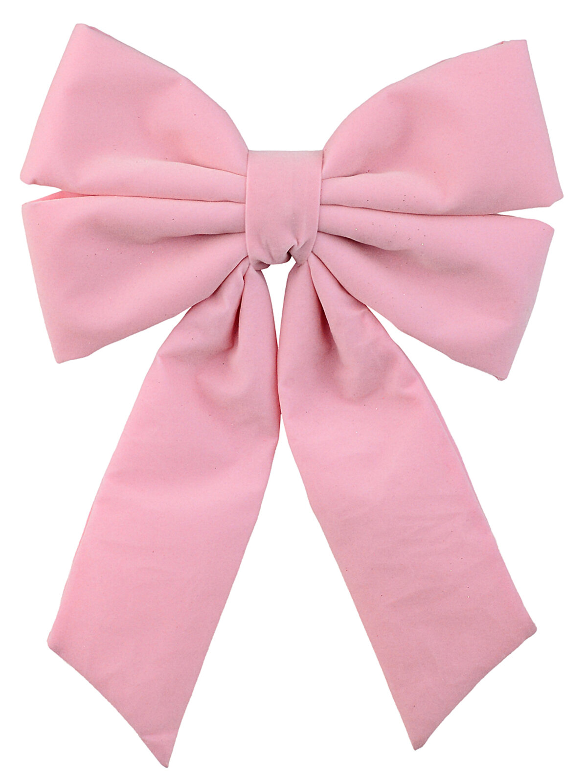 Whimsical Dusty Rose Grand Matte Velvet Decorative Bow | 30cm