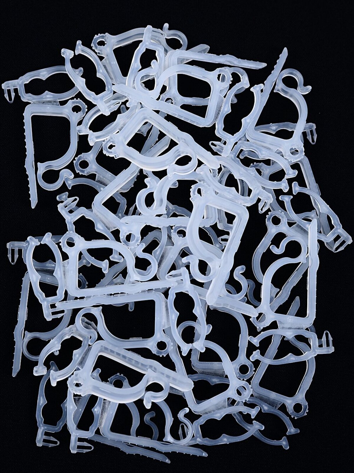 25x UV Stabilised Outdoor Gutter Hooks | Multi Fit Icicle & Fairy Light Clips