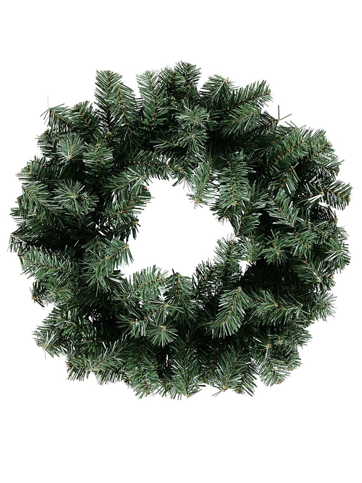 48cm Mayfair Lush Fir Evergreen Christmas Wreath | 128 Tips