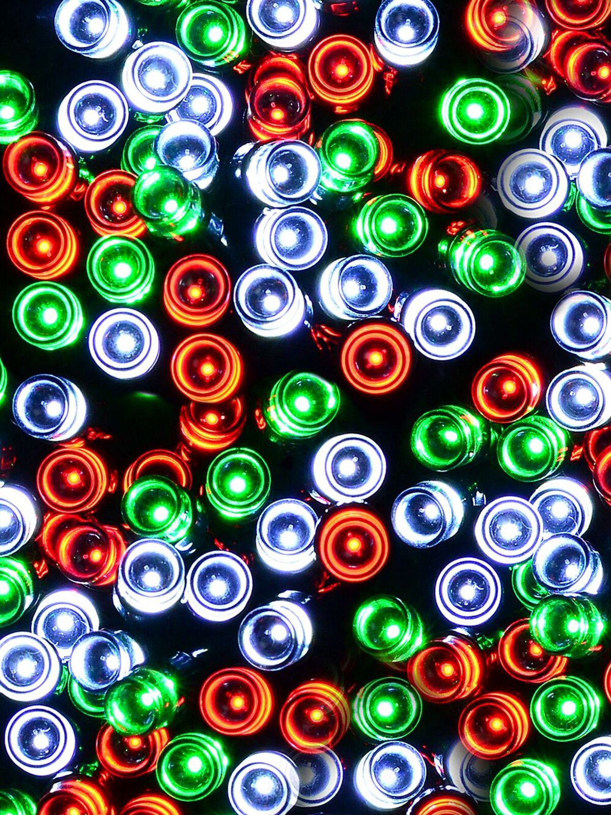 500 Multi Christmas Colour LED String Fairy Lights 8 Function With Timer | 25m