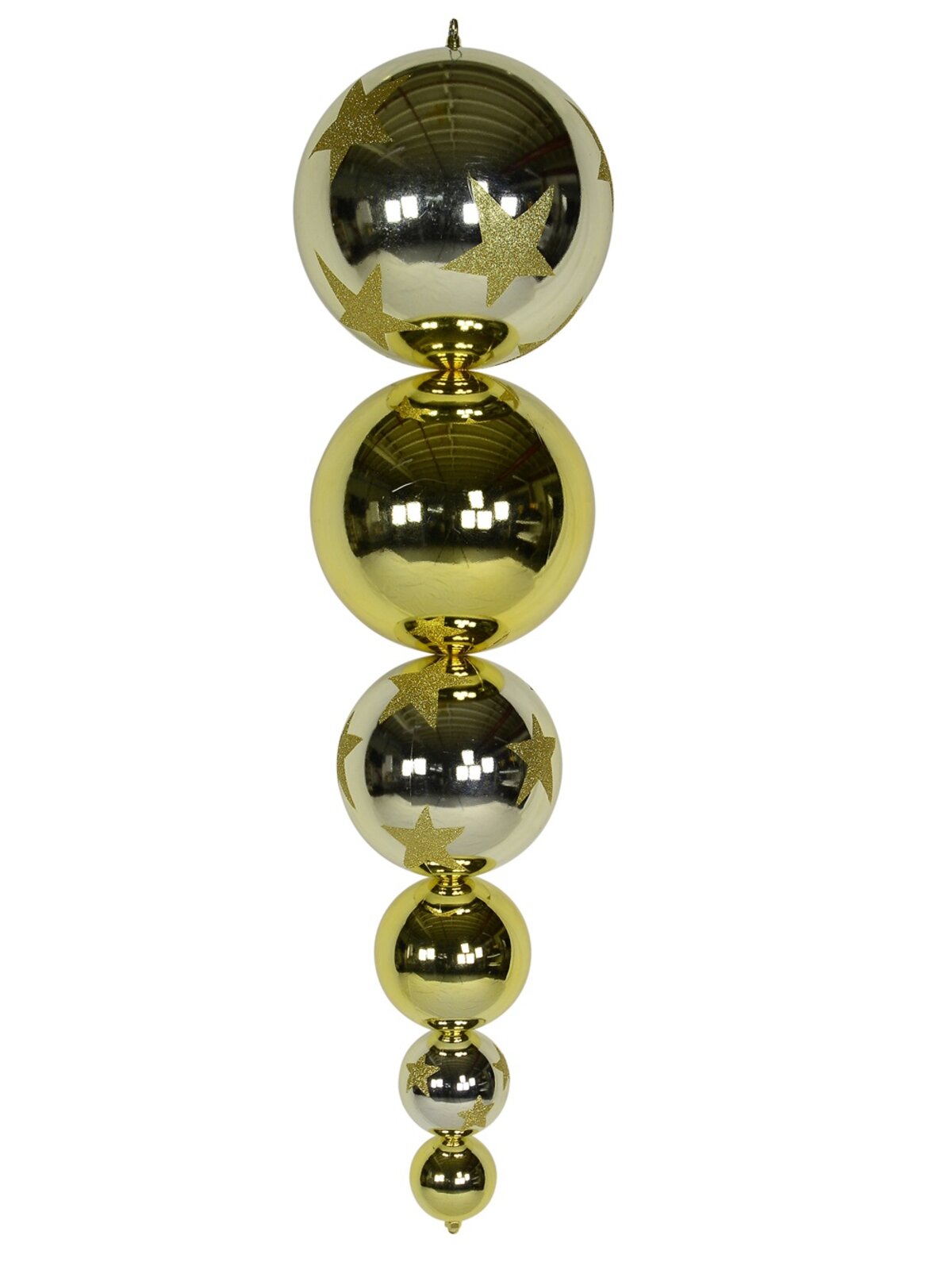 Gold & Champagne Large Finial Display Decoration - 1m