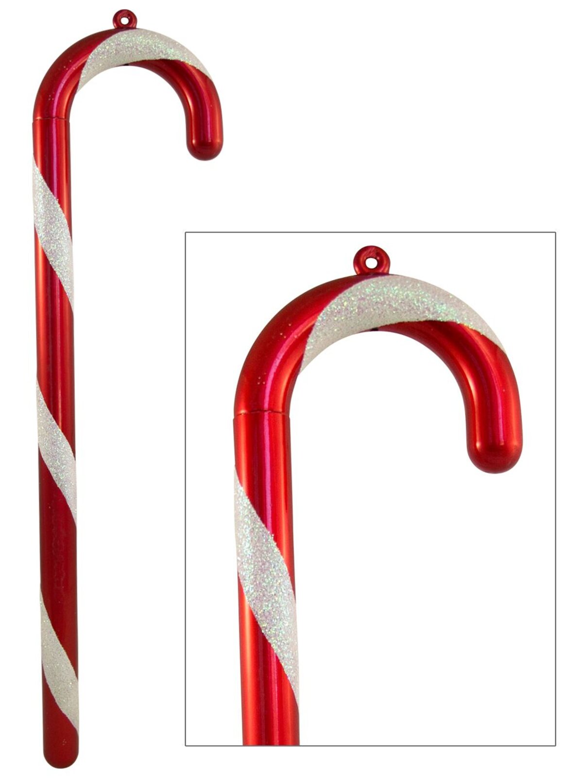 Red & White Display Candy Cane - 60cm