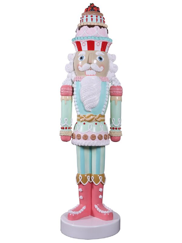 1.8m La Patissier Sweet Nutcracker Life Size Resin Christmas Ornament
