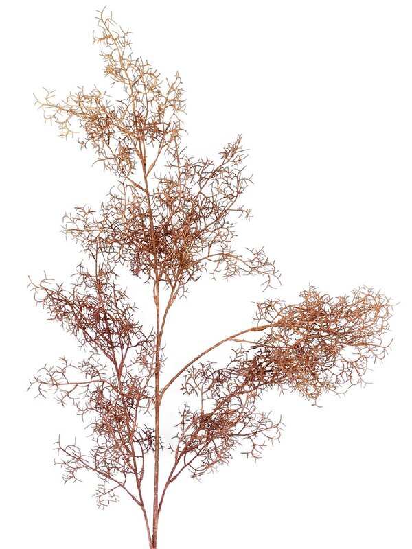 Brown Caramel Deciduous Winter Pine Brush Christmas Stem | 1m