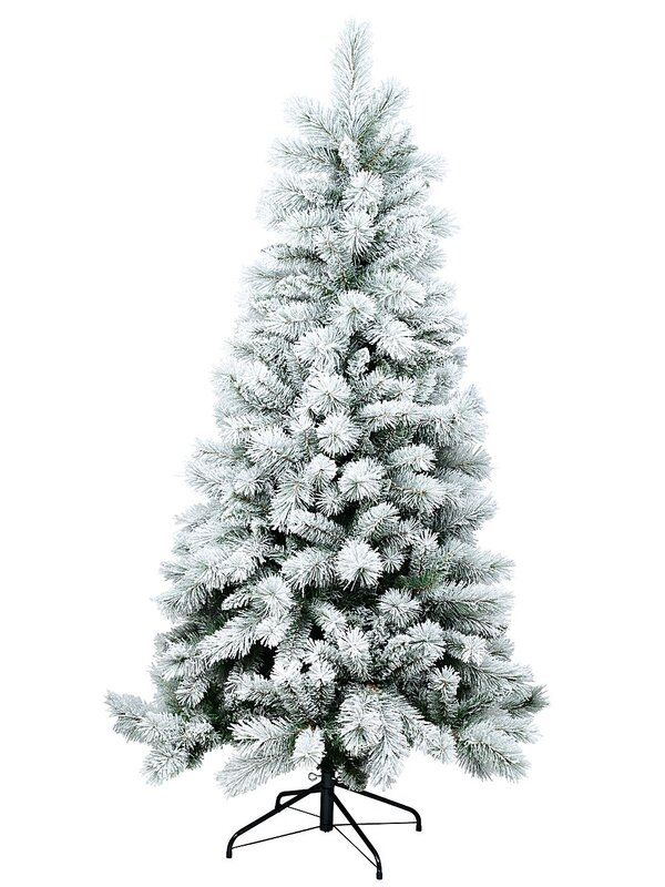 2.3m Yukon Winter Heavily Flocked Tree | 1265 Tips & Hinged Branches