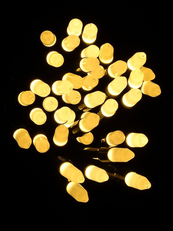 300 Warm White Bullet Bulb Led String Light - 15m