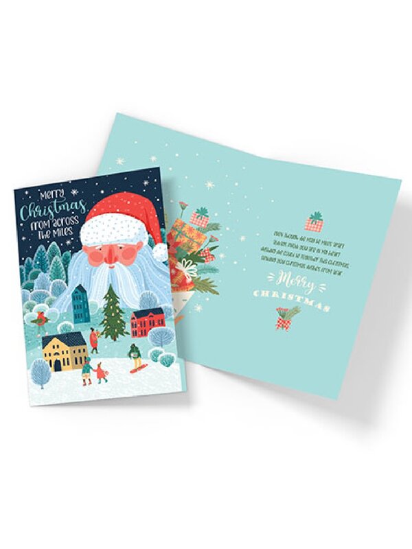 Assorted Design Smiles Brand Range Christmas Cards - 17cm