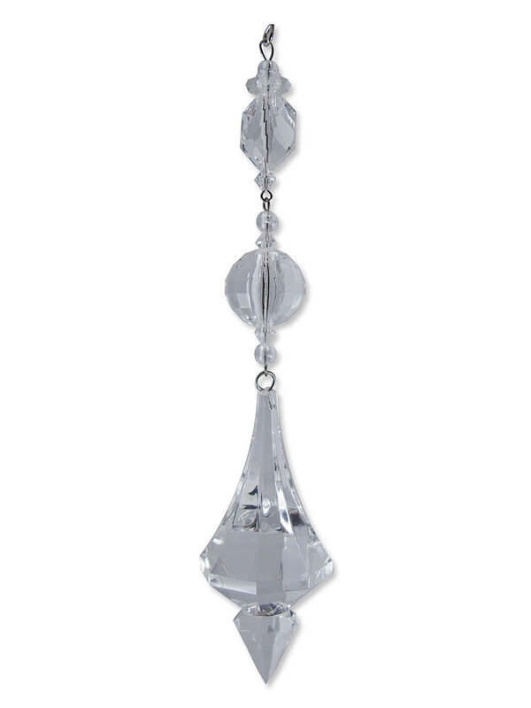 Diamond Drop Hanging Decoration - 22cm