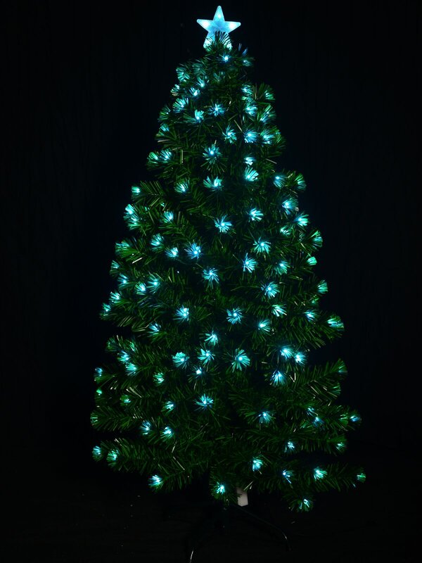 Enchanting Dynamic & Static Colour LED Christmas Tree With 254 Tips - 1.8m