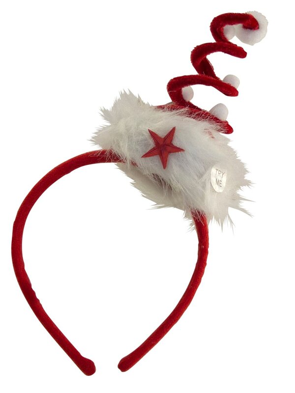 Flashing Star & Spring Headband - 26cm