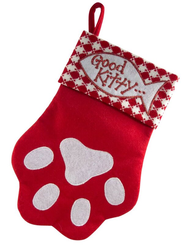 Good Kitty Paw Shape Stocking - 30cm