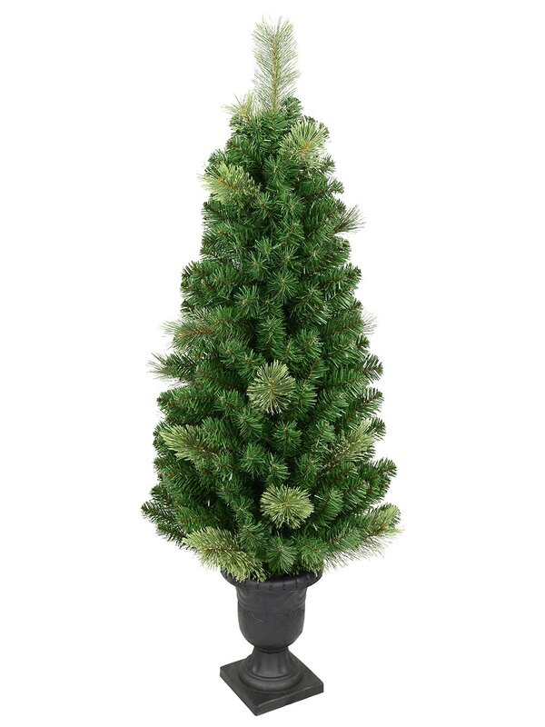 Potted Pine Christmas Tree With 228 Tips - 1.2m