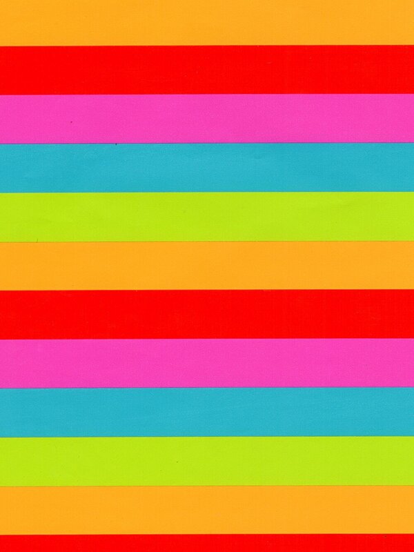 Rainbow Stripe Pattern Christmas Wrapping Paper - 50m
