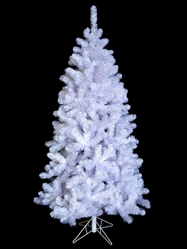 Winter White Pine Christmas Tree With 591 Tips - 1.8m