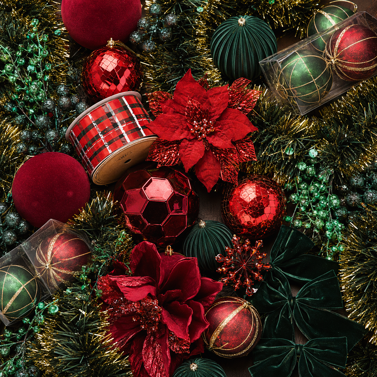 Heritage Red & Green