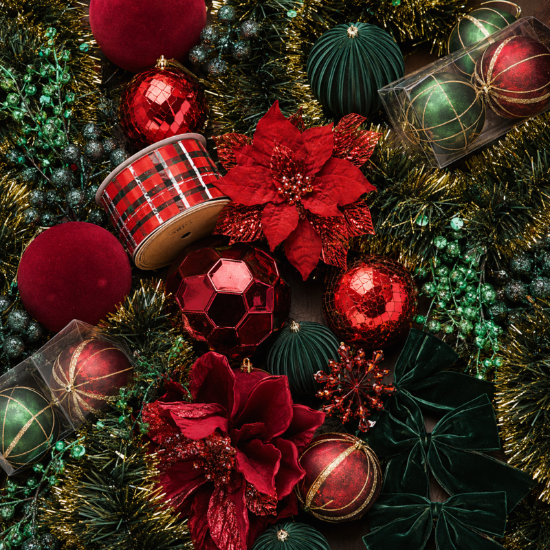 Heritage Red & Green